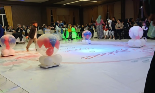 Balon Patlatma Gösterisi
